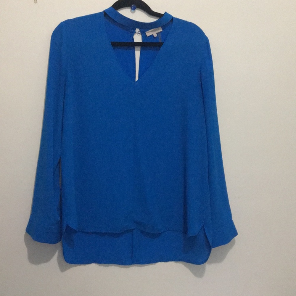 1.State Blue Blouse